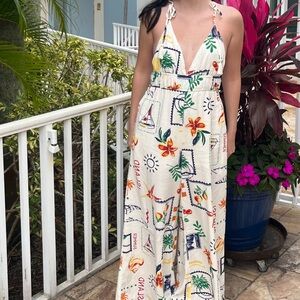 Colorful Graphic Jumpsuit